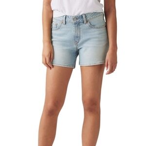 Levi's Light Blue Jean Shorts for Women